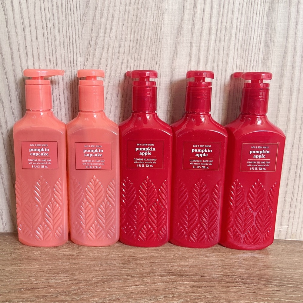 Bath and Body Works Pumpkin Hand soap Bundle